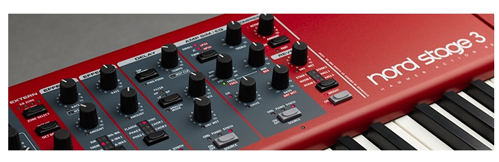 Nord Stage 3 88 Effecten