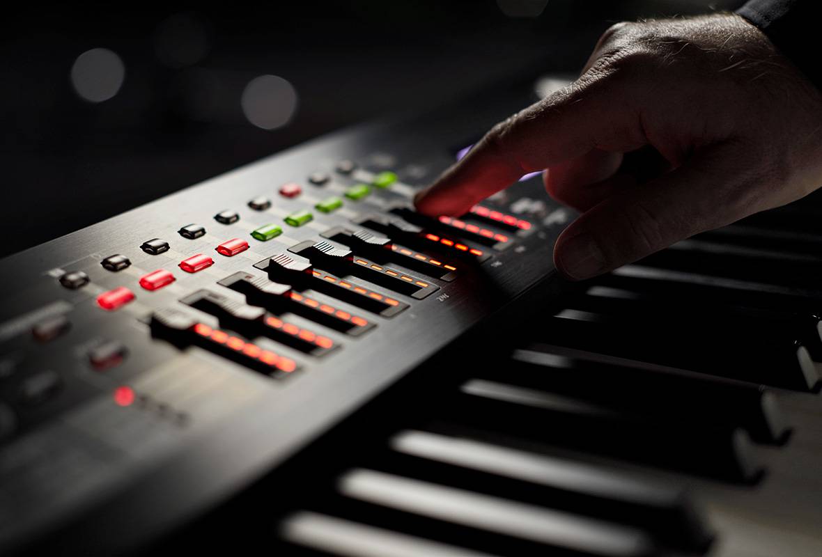 Zones van de Roland RD-2000